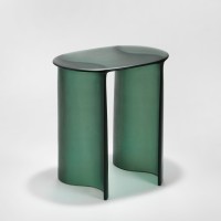 <a href="https://www.galeriegosserez.com/artistes/cober-lukas.html">Lukas Cober</a> - New Wave - Tabouret (Vert Volan)